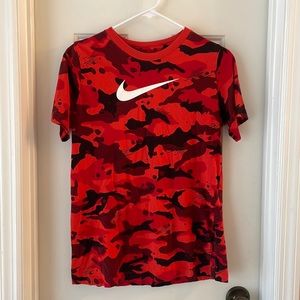 Boys Nike Camo Tee